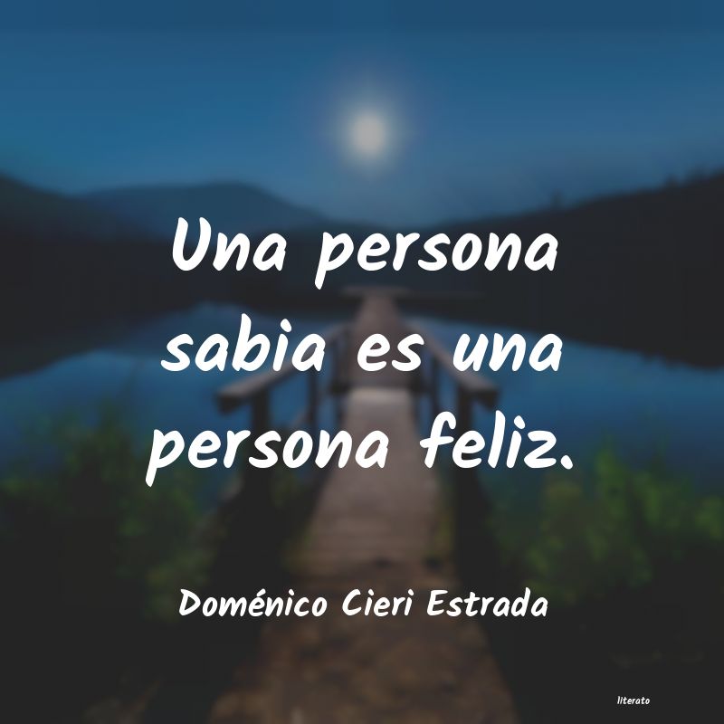 Frases de Doménico Cieri Estrada