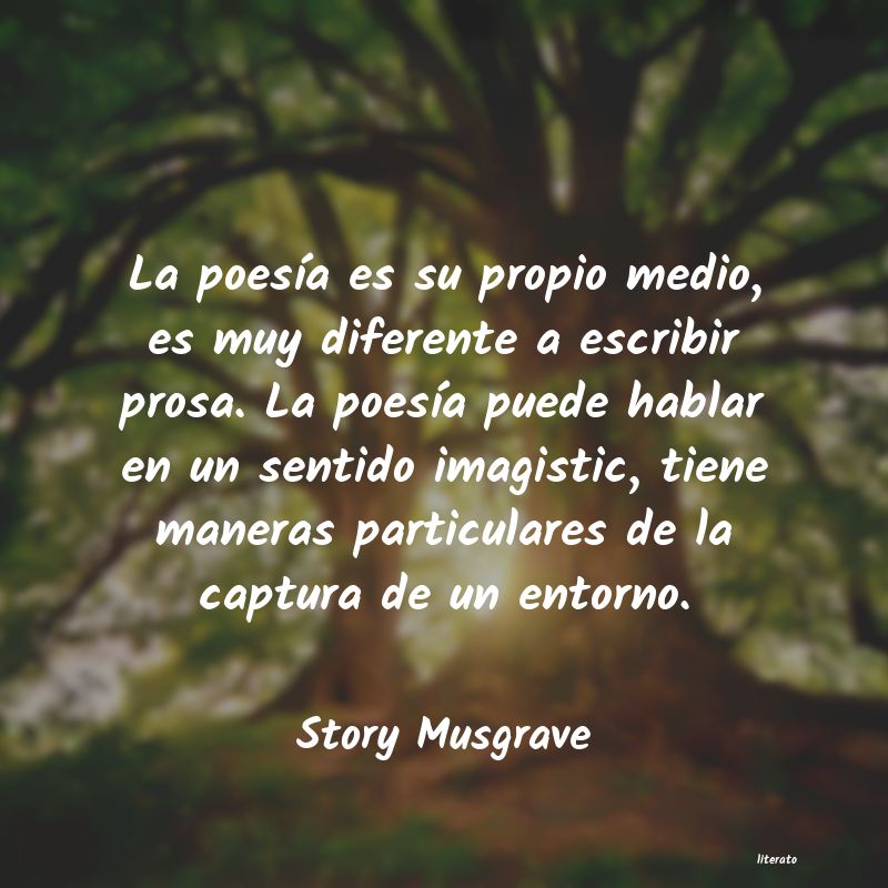 frases de Story Musgrave