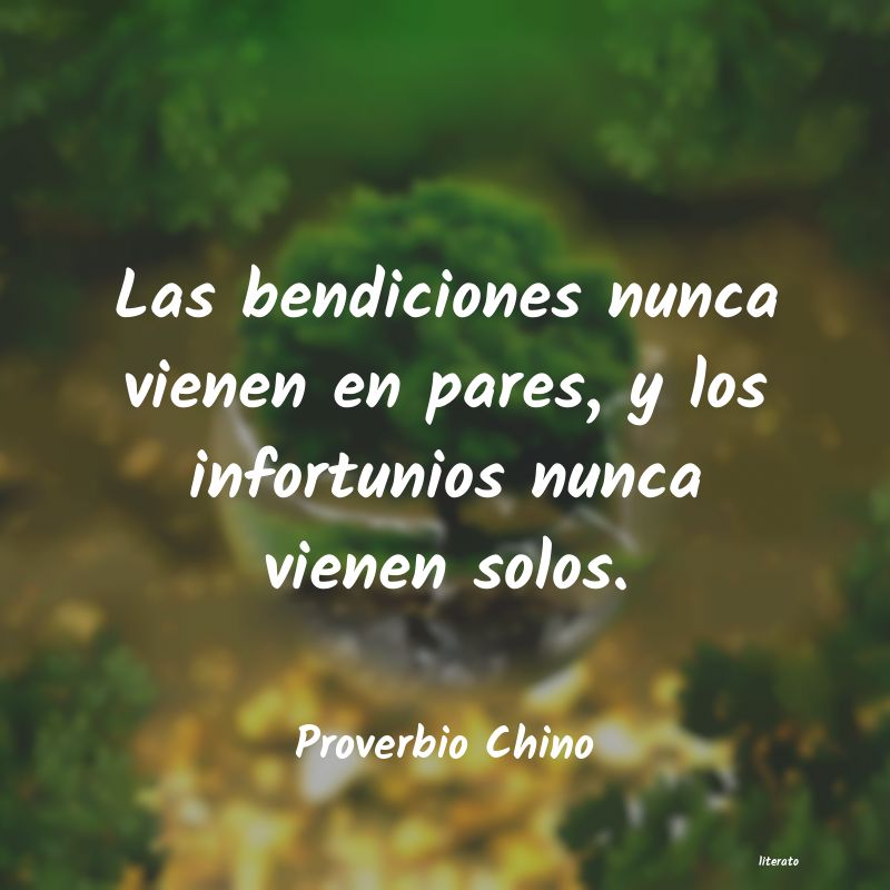 Frases de Proverbio Chino