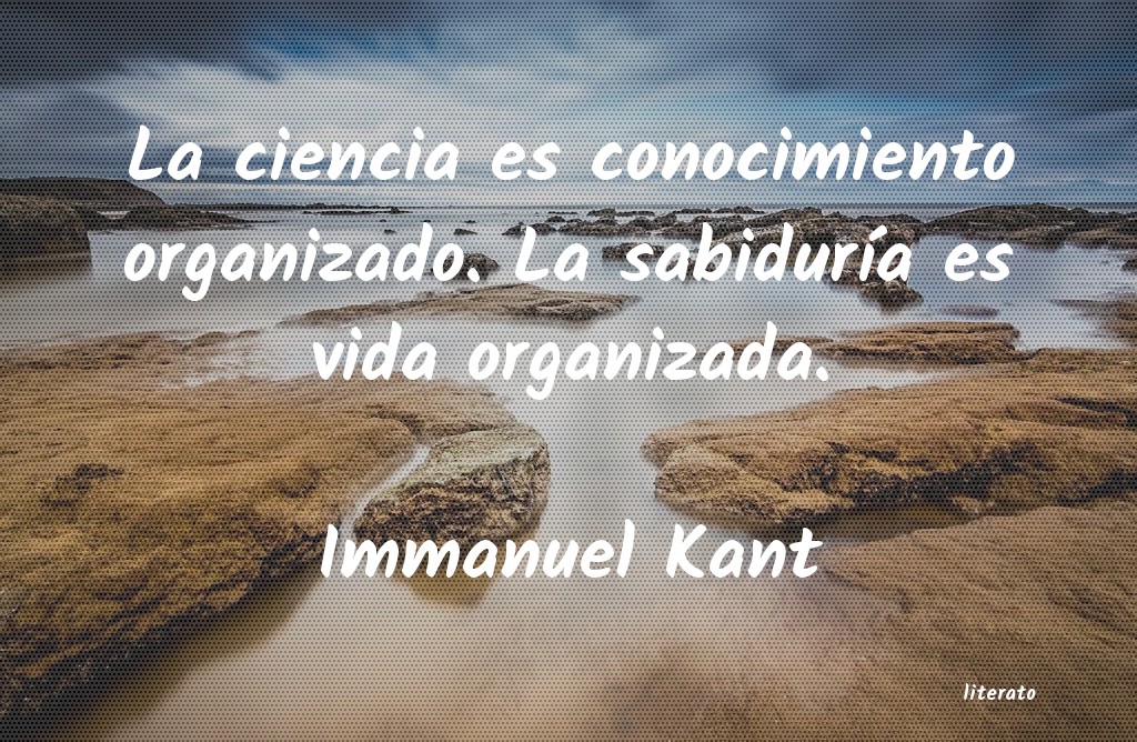 Frases de Immanuel Kant