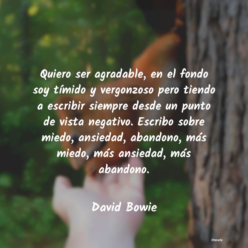 Frases de David Bowie