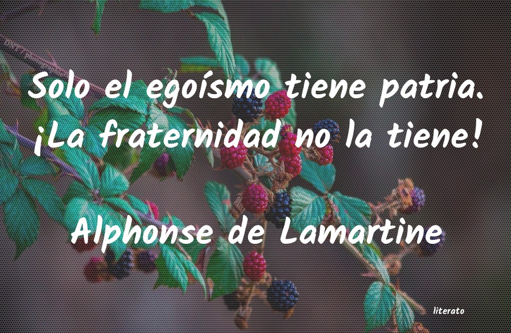 Frases de Alphonse de Lamartine