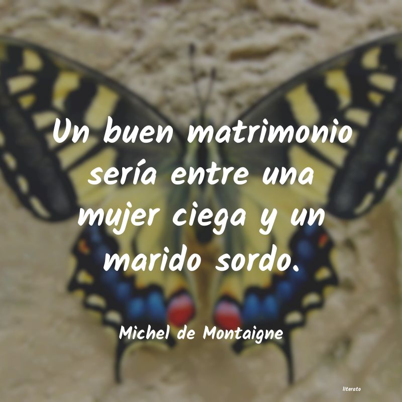 frases de Michel de Montaigne