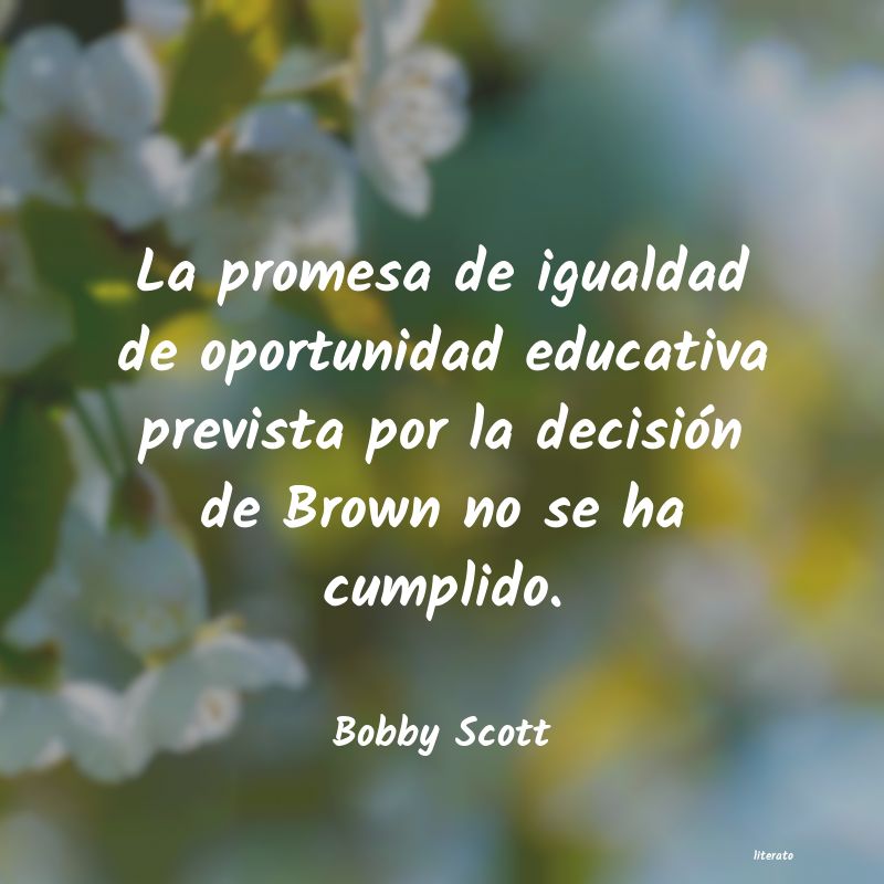 Frases de Bobby Scott