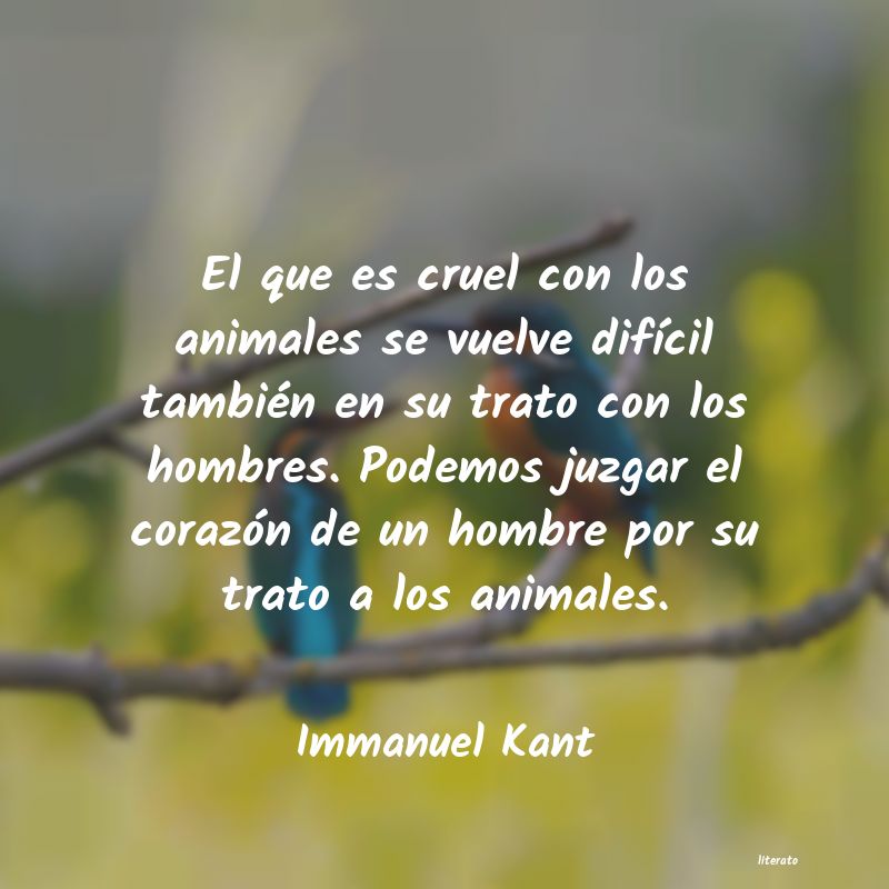 Frases de Immanuel Kant