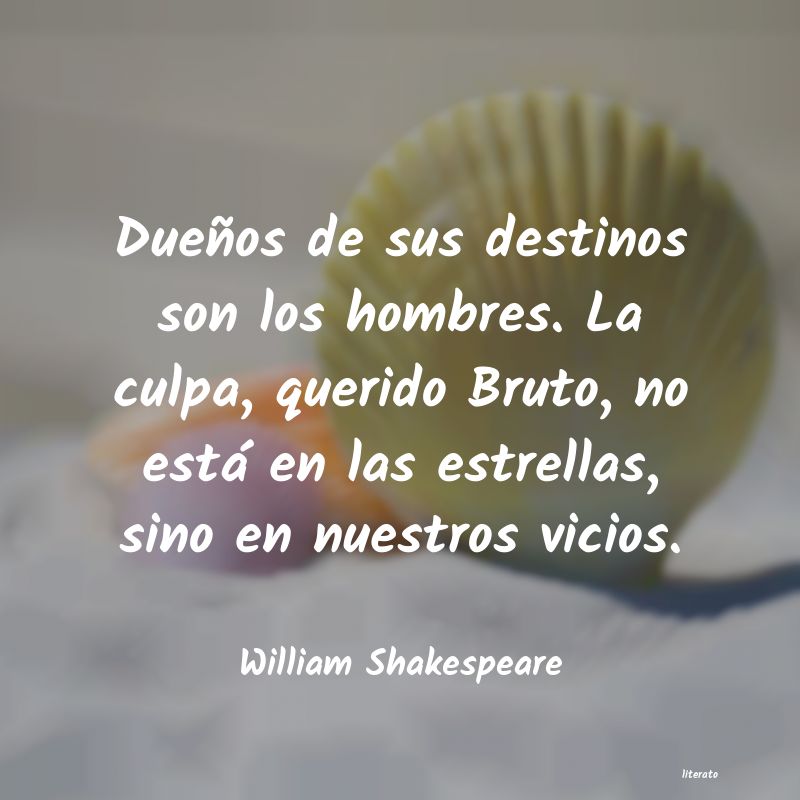frases de William Shakespeare
