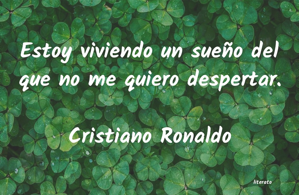 frases de Cristiano Ronaldo