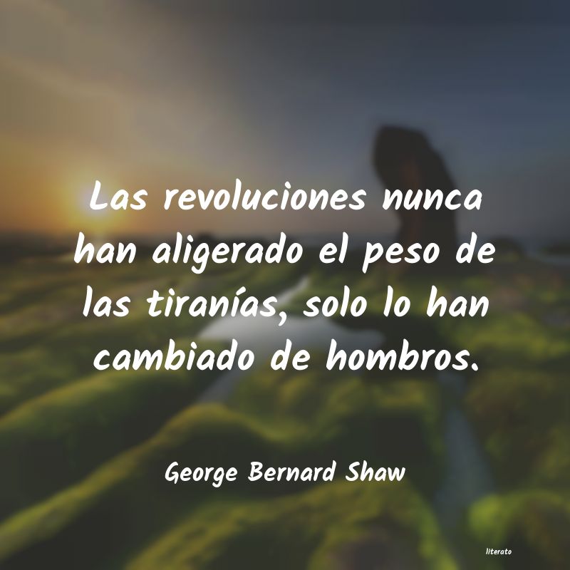 frases de George Bernard Shaw