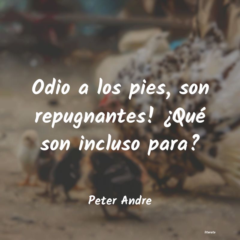 frases de Peter Andre