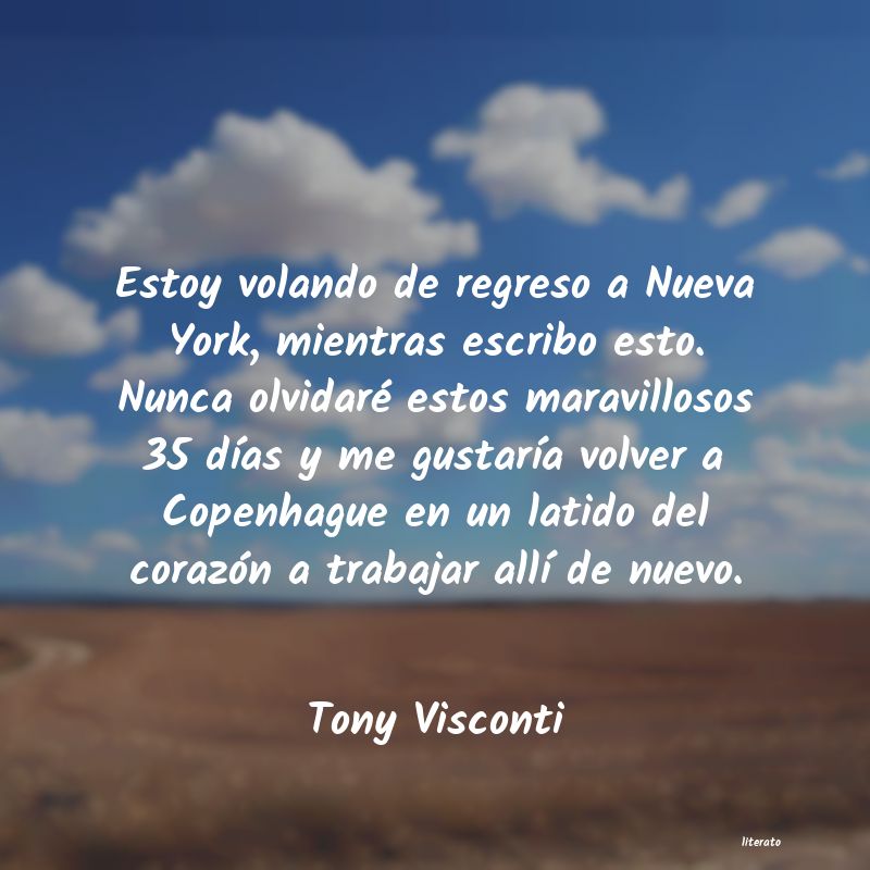 Frases de Tony Visconti
