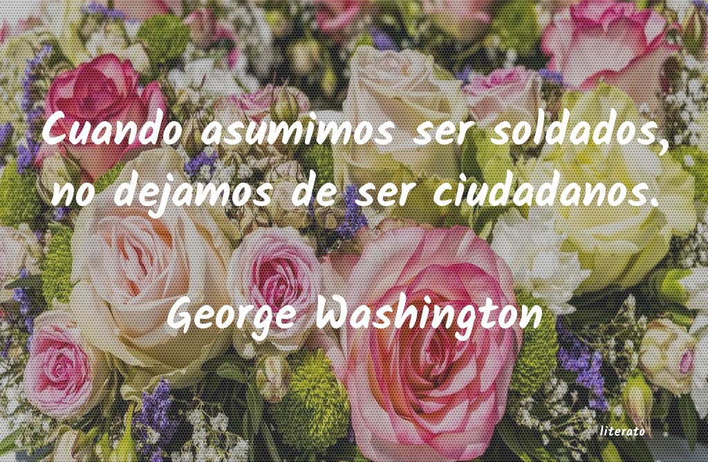 frases de George Washington