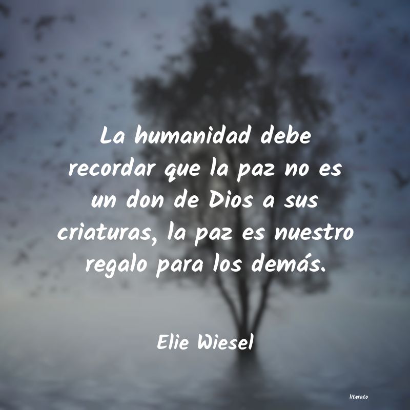 Frases de Elie Wiesel