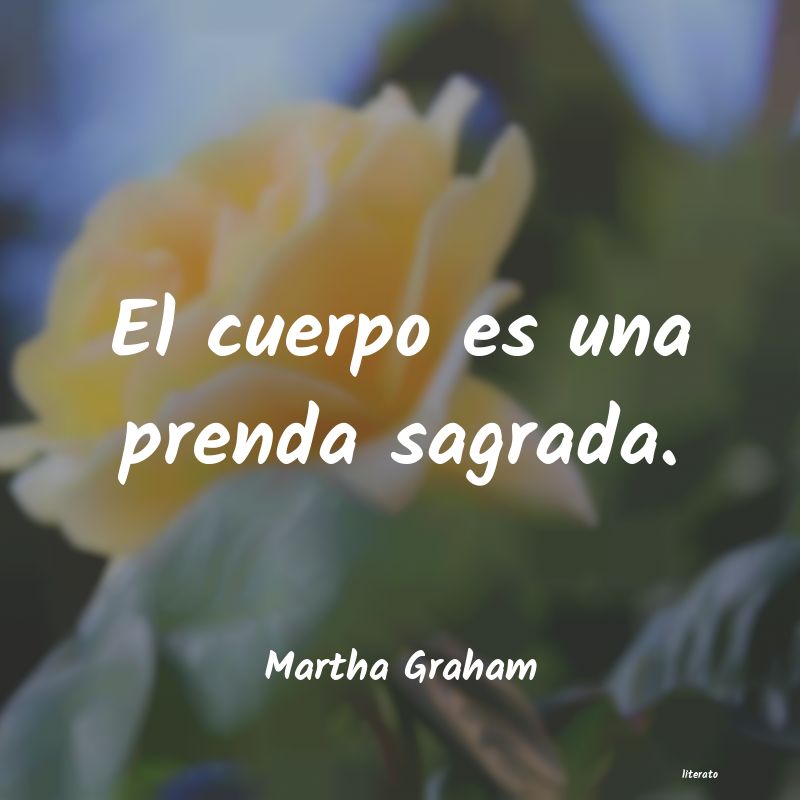 frases de Martha Graham