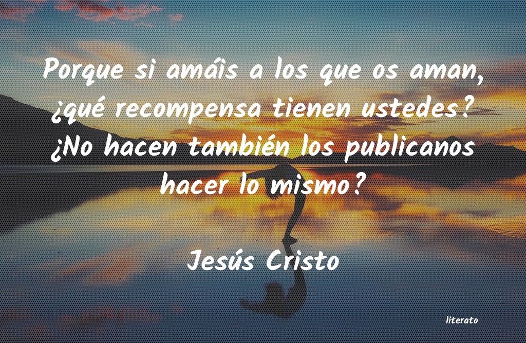 Frases de Jesús Cristo