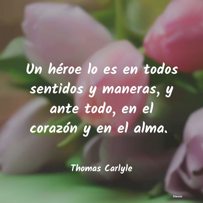 Frases de Thomas Carlyle