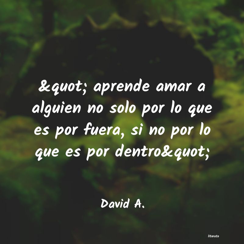 Frases de David A.