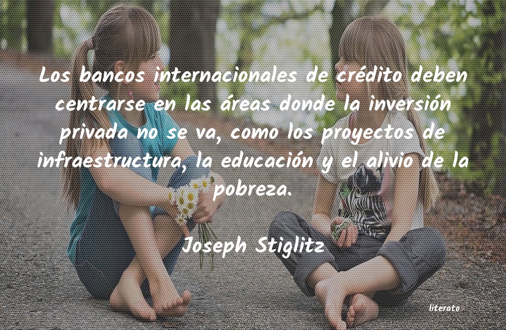 Frases de Joseph Stiglitz