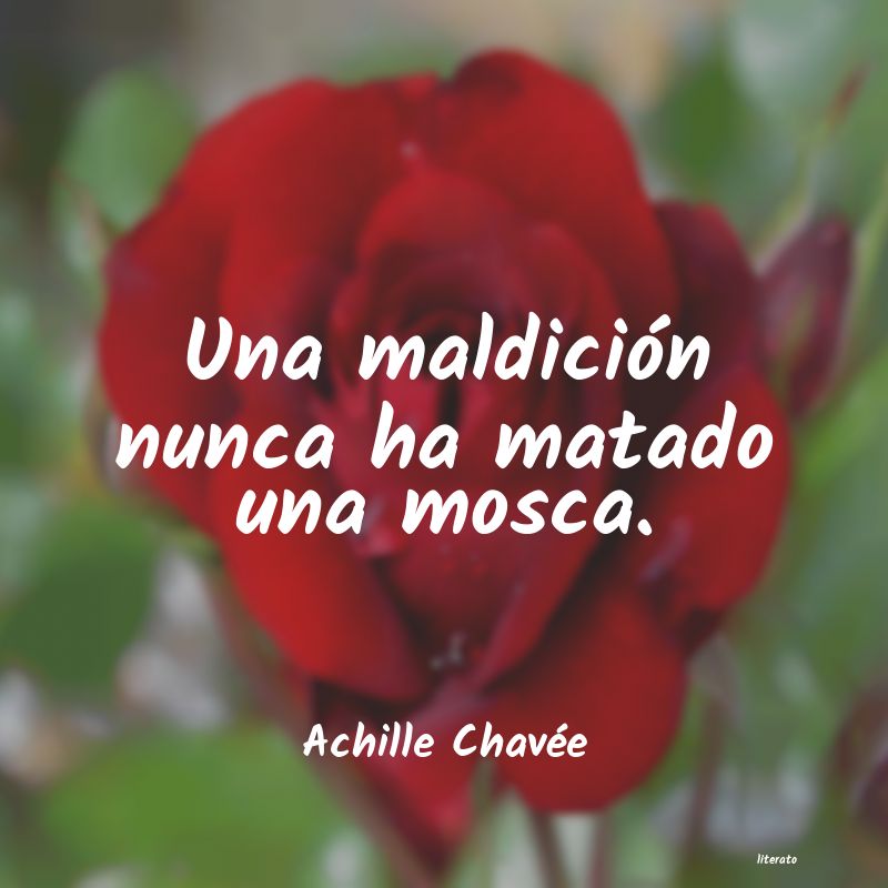 frases de Achille Chavée