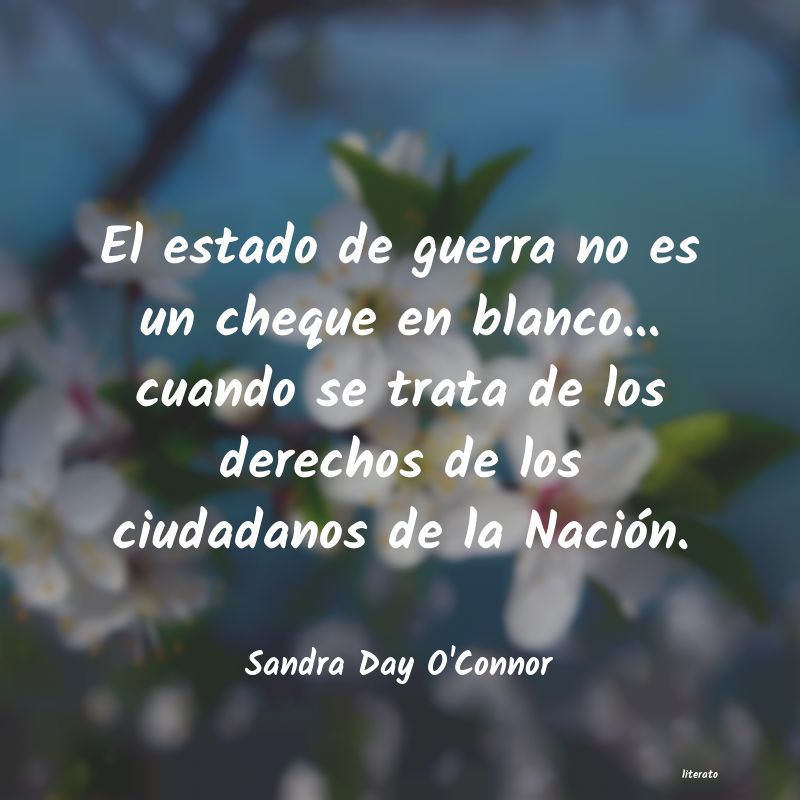 frases de Sandra Day O'Connor