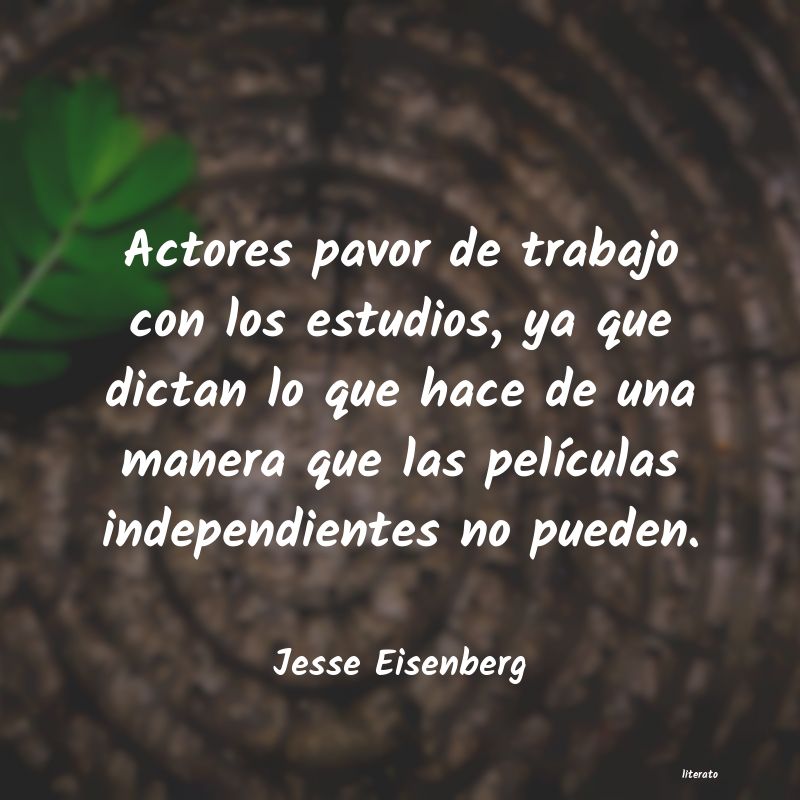 frases de Jesse Eisenberg