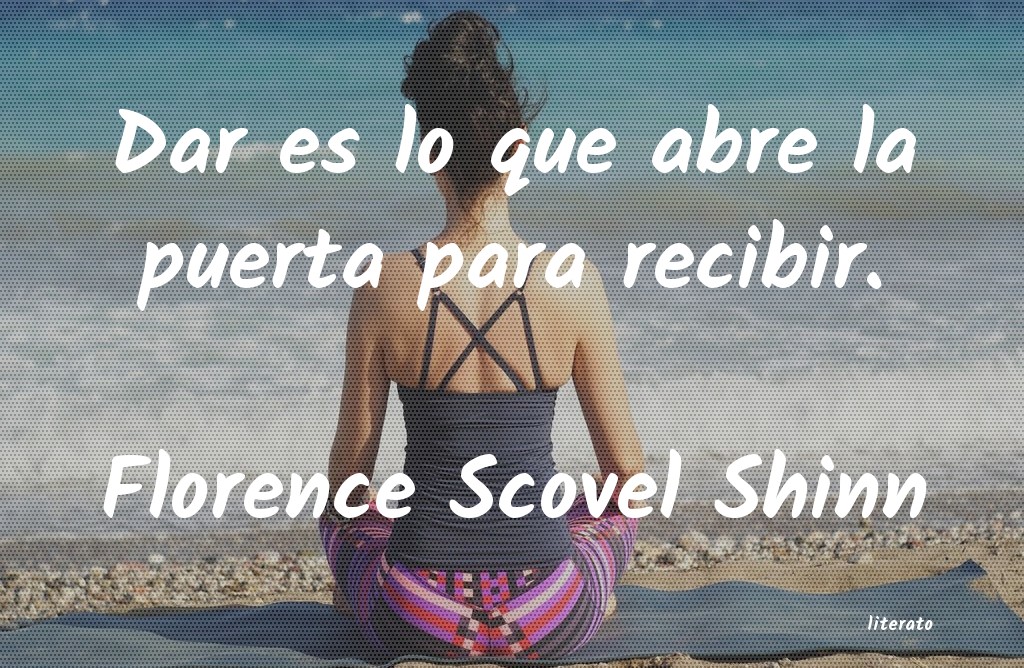 frases de Florence Scovel Shinn