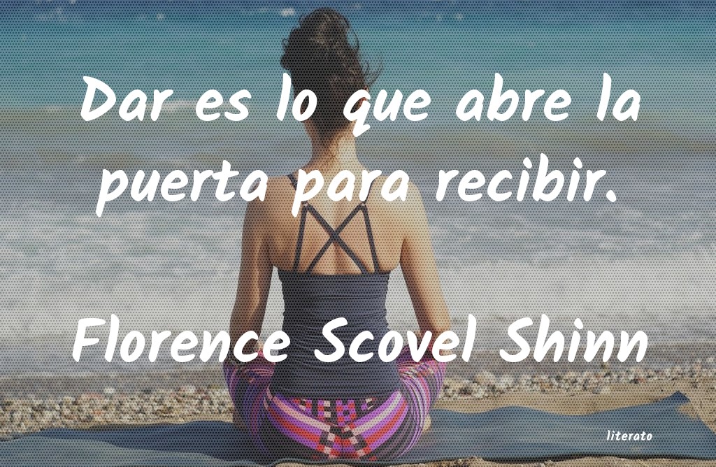 Frases de Florence Scovel Shinn