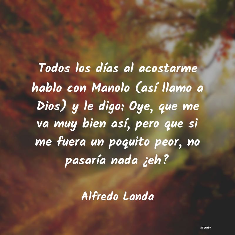 Frases de Alfredo Landa