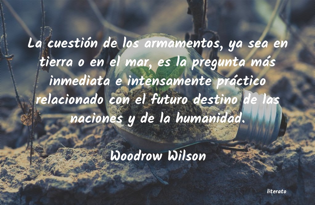 Frases de Woodrow Wilson