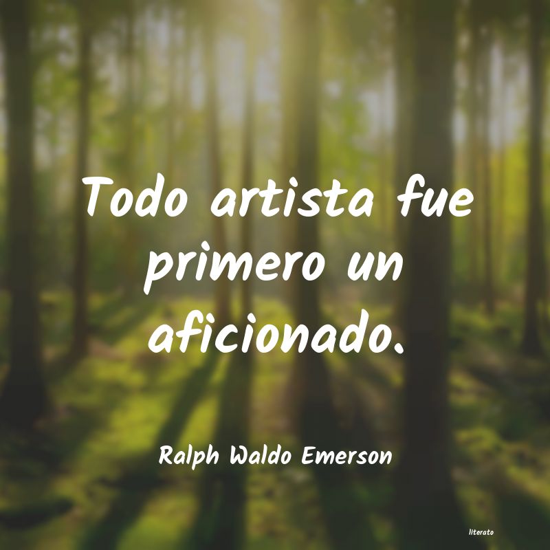 ralph waldo emerson paciencia
