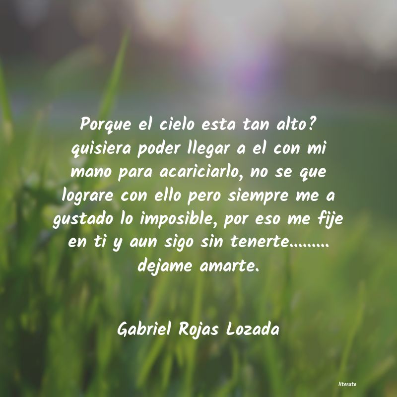 frases de Gabriel Rojas Lozada