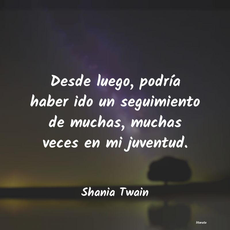 frases de Shania Twain