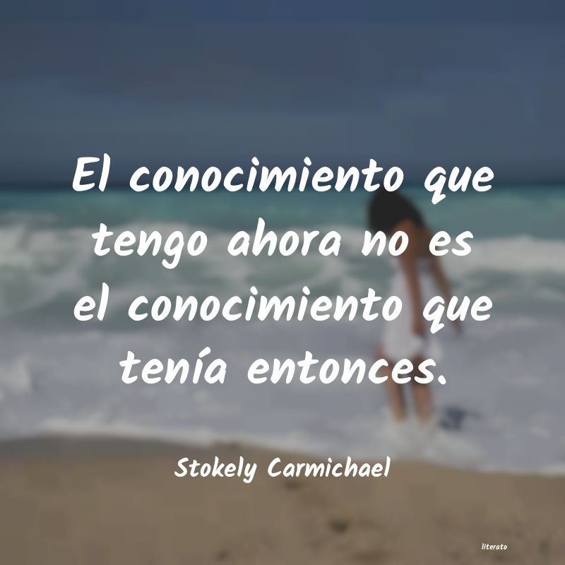 frases de Stokely Carmichael
