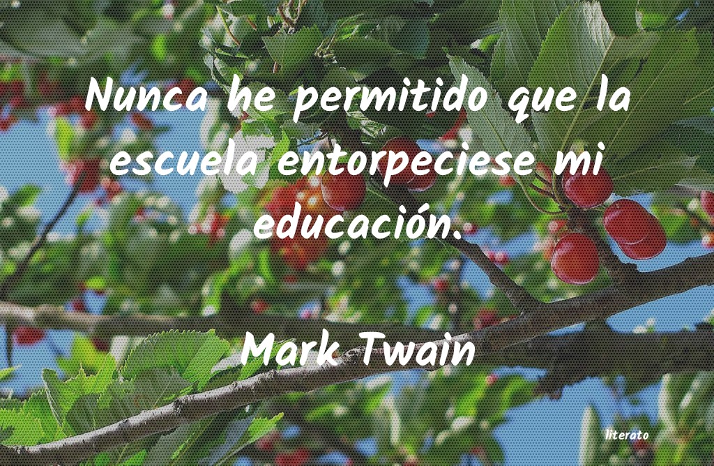 frases de Mark Twain