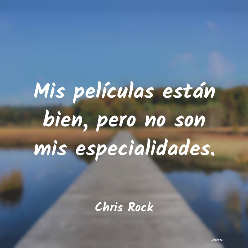 Frases de Chris Rock