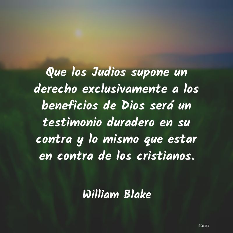 Frases de William Blake