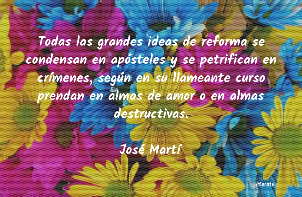 Frases de José Martí