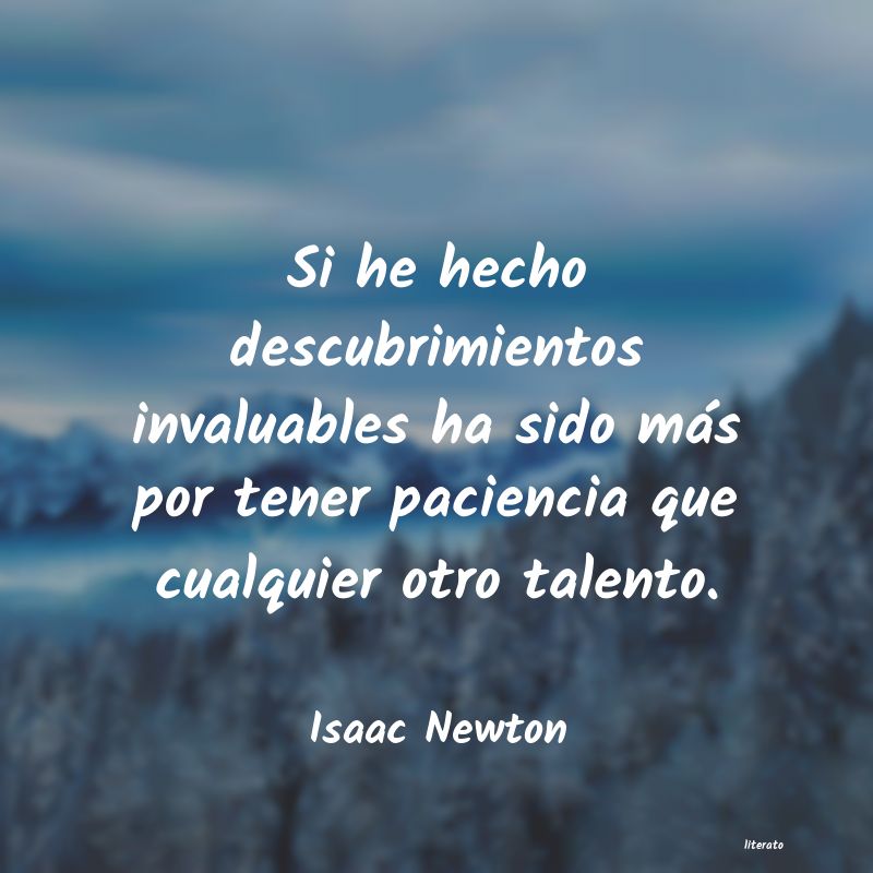 Frases de Isaac Newton