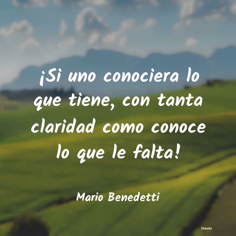 frases de Mario Benedetti
