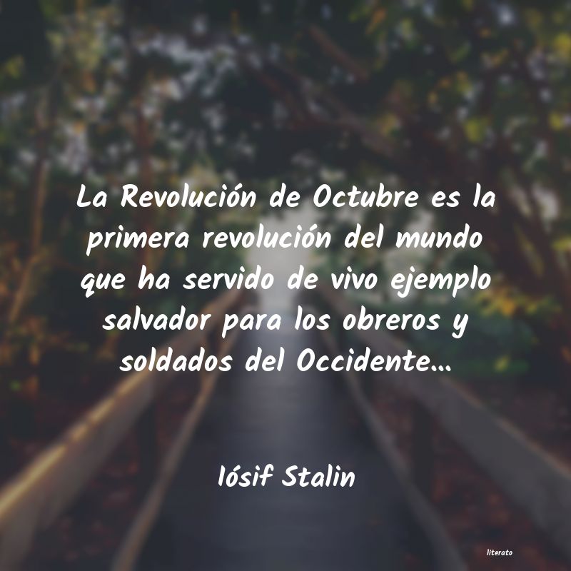 frases de Iósif Stalin