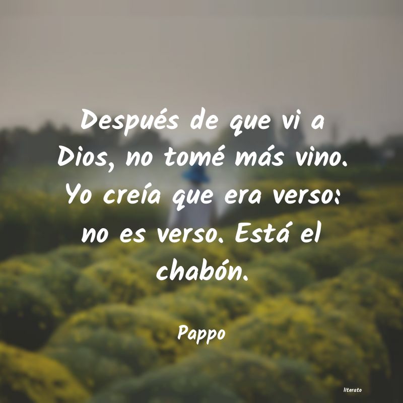 Frases de Pappo