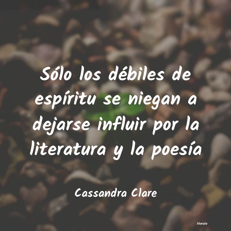 Frases de Cassandra Clare