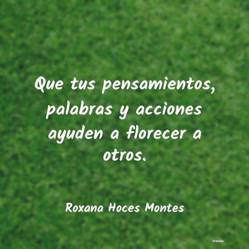 frases de Roxana Hoces Montes
