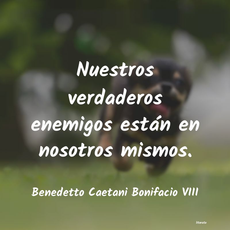 Frases de Benedetto Caetani Bonifacio VIII