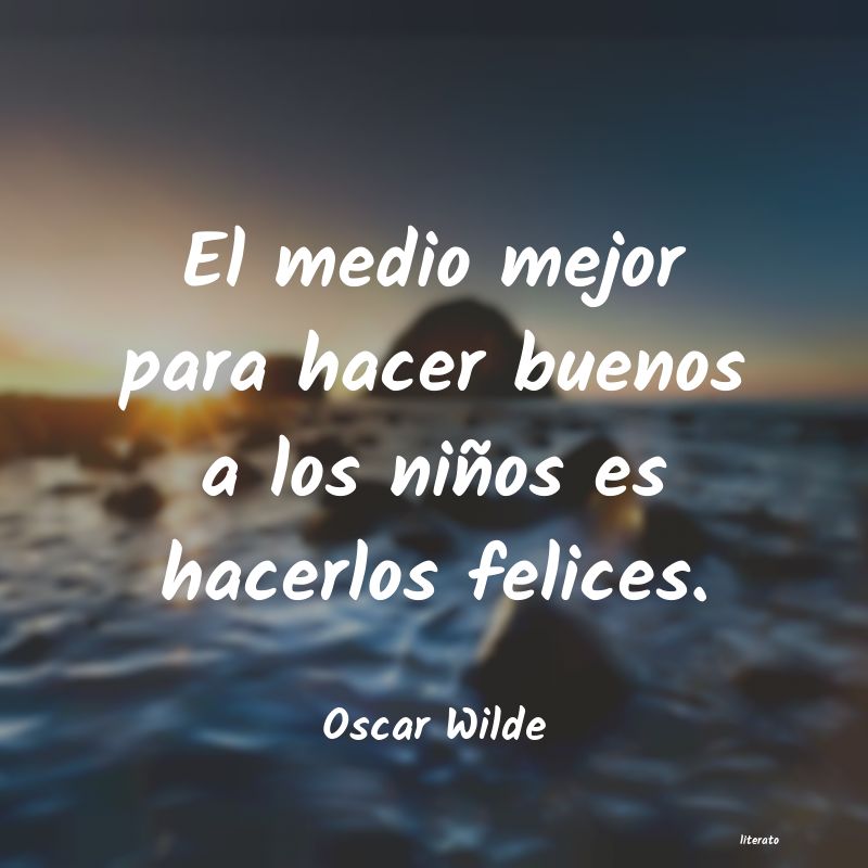 Frases de Oscar Wilde