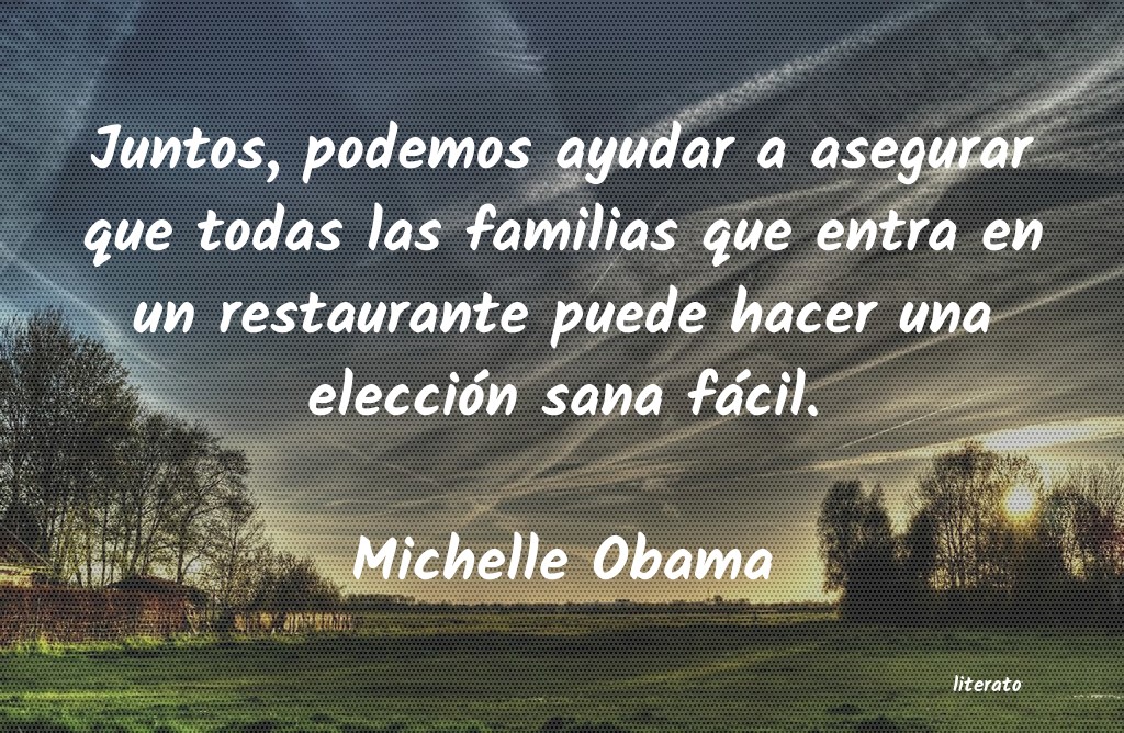 frases de Michelle Obama