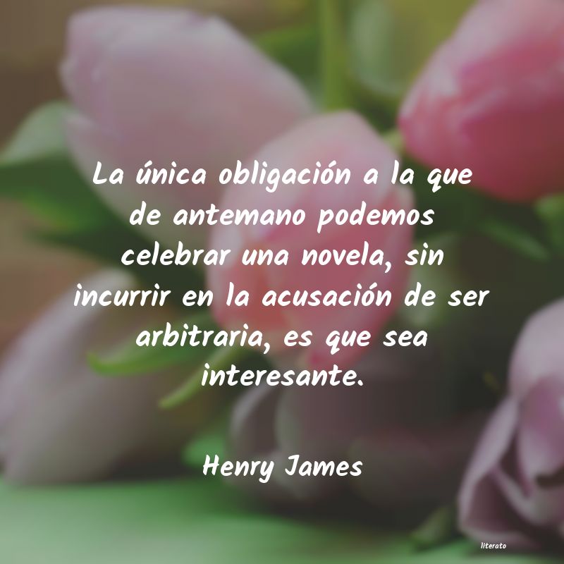 frases de Henry James
