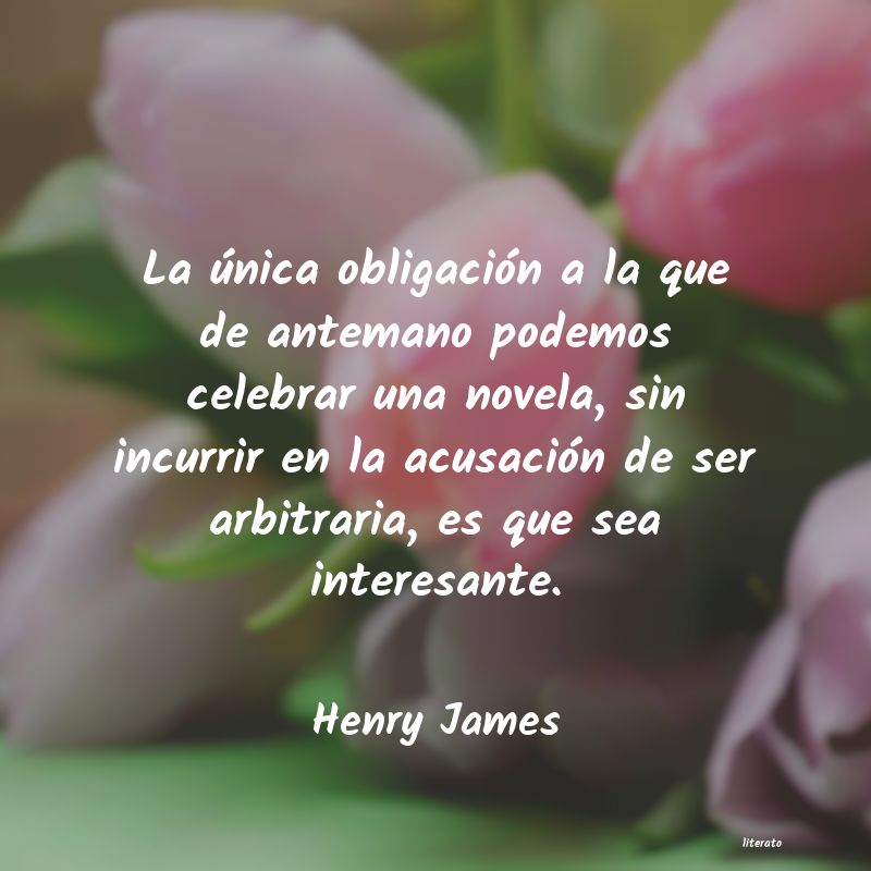 Frases de Henry James