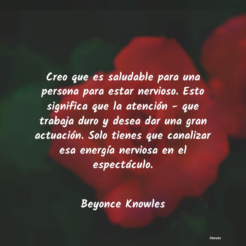 frases de Beyonce Knowles