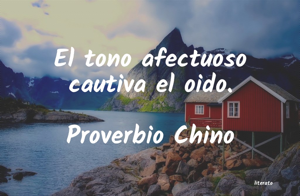 frases de Proverbio Chino