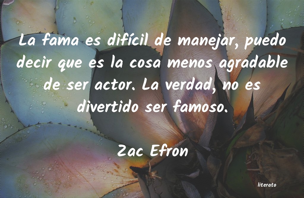 Frases de Zac Efron